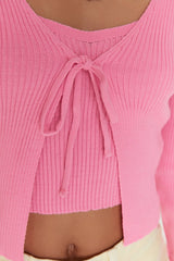 top and cardigan co-ord set