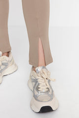 Knitted Pants with Slit