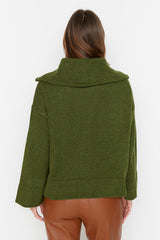 oversized sweater top