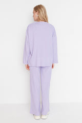 lilac matching co-ord set