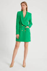 Green Jacket Dress