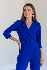 Royal blue Classic jumpsuit
