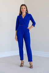 Royal blue Classic jumpsuit