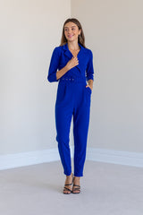 Royal blue Classic jumpsuit