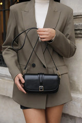 Black shoulder bag