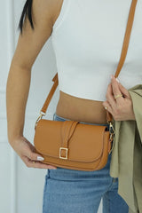 Camel shoulder bag