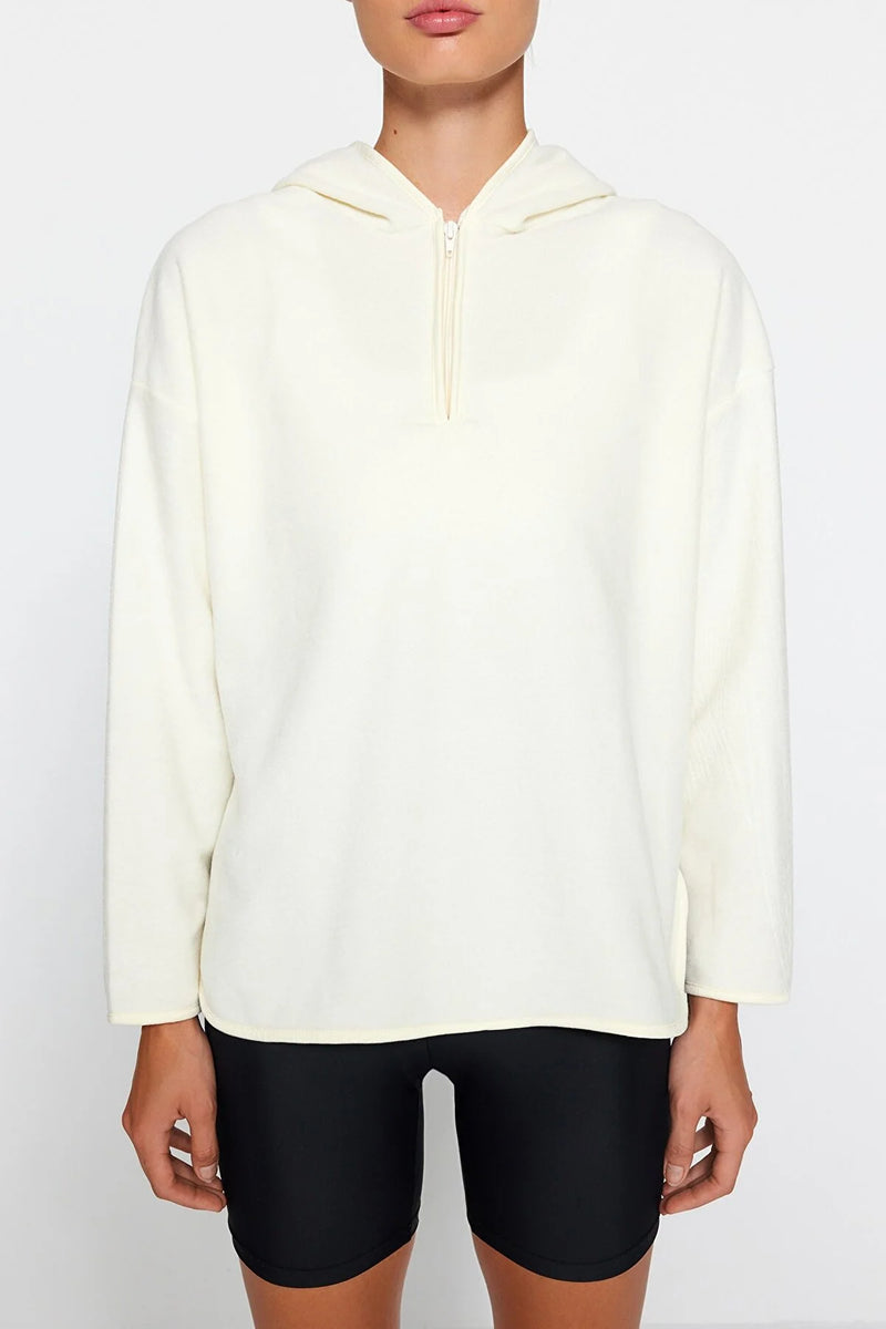white oversized Sweatshirt