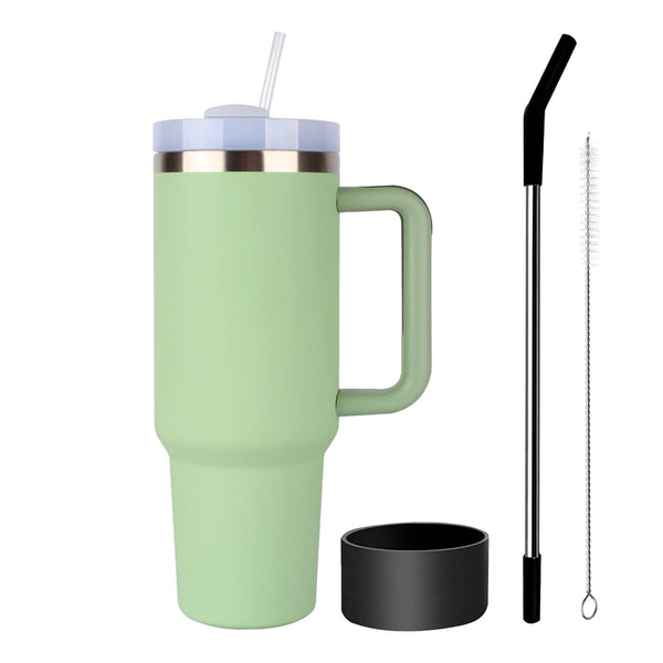 Water bottle cup - green