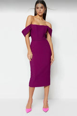 Purple Evening Dress