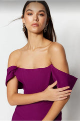 Purple Evening Dress