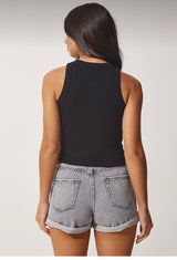 Love black tank top