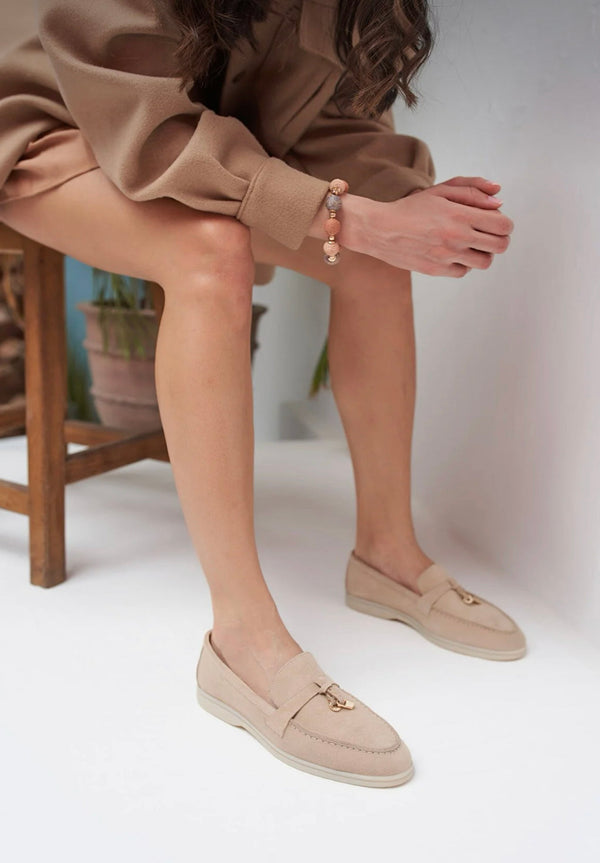 Beige Loafer -36