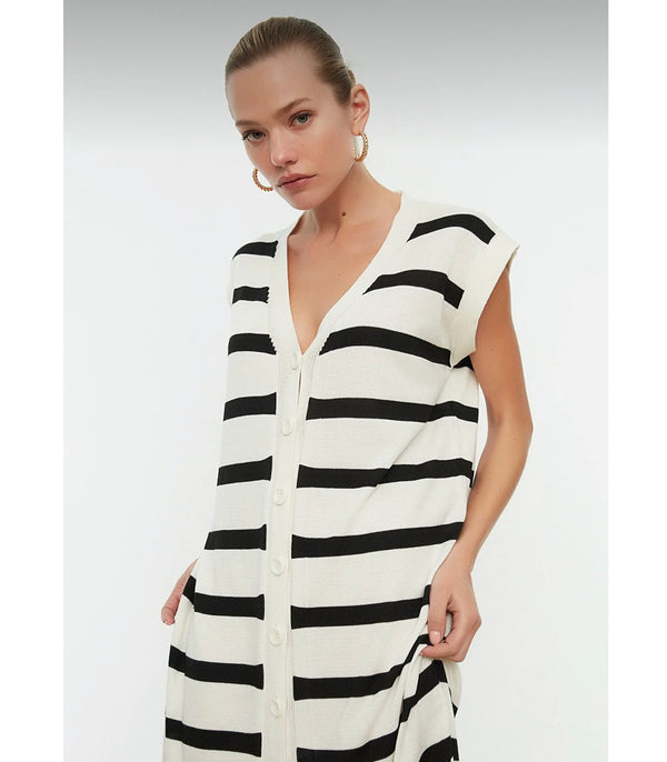 Striped maxi Dress
