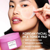 PDRN Repair + Soothe Korean Prickly Pear Toner Pads for Skin Barrier Repair