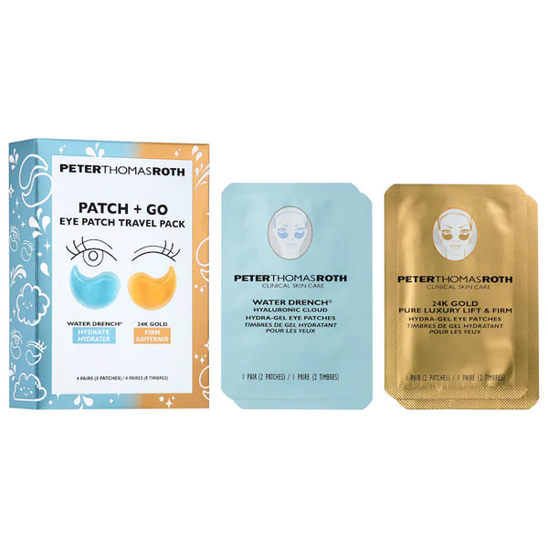 Patch + Go Eye Patch Travel Set for Hydrating & Firming