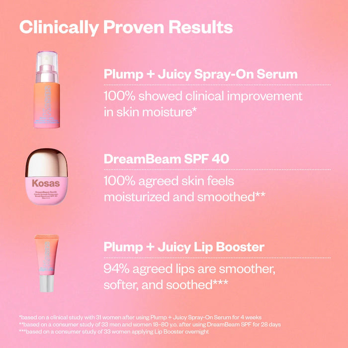 Plump + Juicy Makeup Prep Skincare Set