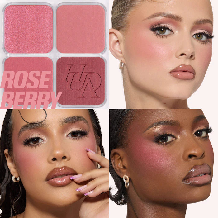 Blush Filter Blurring Blushlighters Palette - Rose Berry