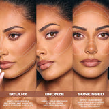 Bronze Filter Bronzer and Contour Palette - Medium