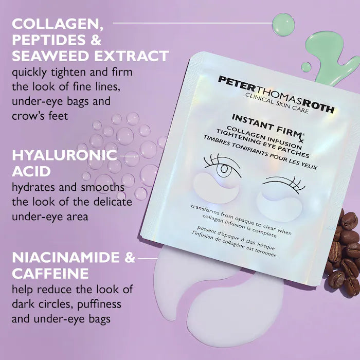 Instant FIRMx® Collagen Infusion Tightening Eye Patches for Firming Under-Eye Bags & Wrinkles