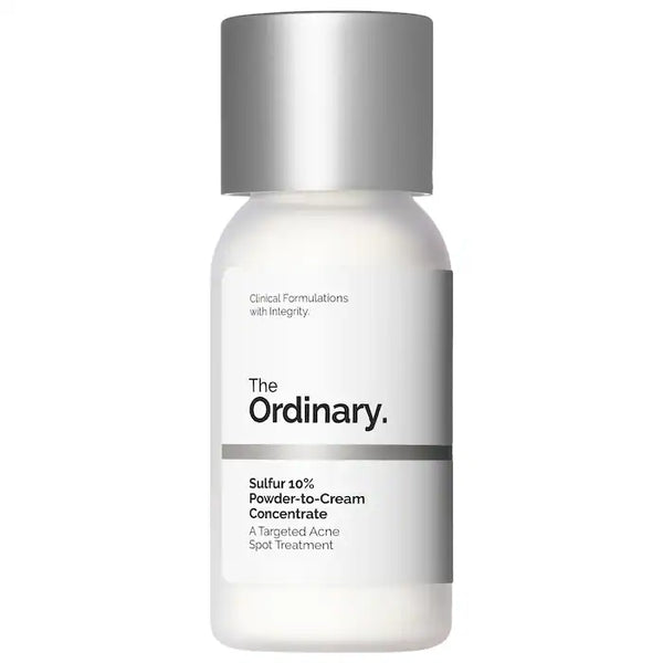Sulfur 10% Powder-to-Cream Concentrate Acne Spot Treatment