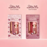 Mini Pillow Talk Plumpgasm Lip Liner and Lip Gloss Set - berry pink