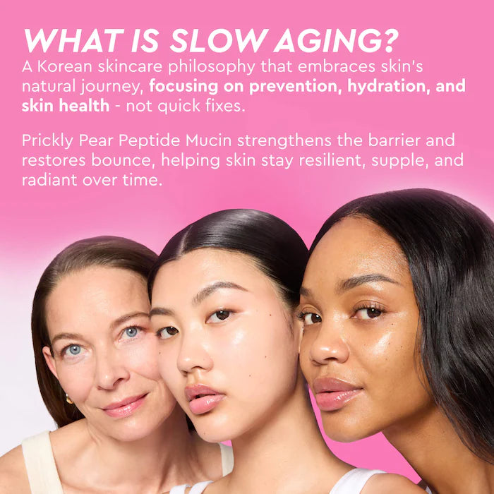 Prickly Pear Peptide Bouncy + Hydrating Skin Barrier Vegan Mucin Serum