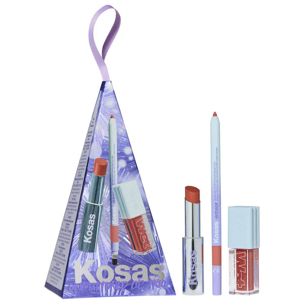 Unbuttoned Lip Liner, Lipstick, and Gloss Gift Set