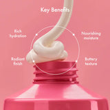 Body Butter Balm Pink Guava - Rich Body Cream with Hyaluronic Acid