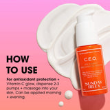 Home+ Away Brighten, Revitalize + Glow with CEO 15% Vitamin C Serum