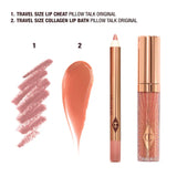 Mini Pillow Talk Glossy Lip Duos