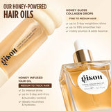 Honey Gloss Collagen Drops Hair Oil for Fine to Medium Hair