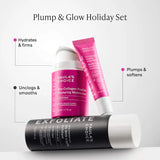 Plump + Glow Skincare Trio with 2% BHA & Peptides for Smoother, Firmer Skin