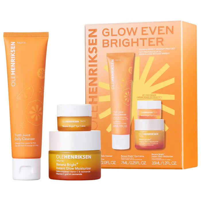 Glow Even Brighter Banana Bright Makeup Prep Set