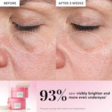 Vitamin C Brightening Korean Guava Toner Pads for Undereye & Cheeks