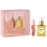 Glossy & Glazed Hair & Lip Oil Gift Set