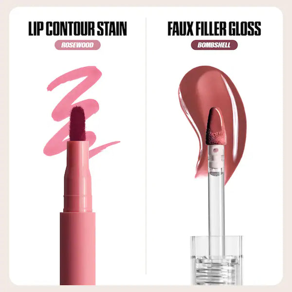 Make Out Sesh Lip Duos -Rosy bombshell