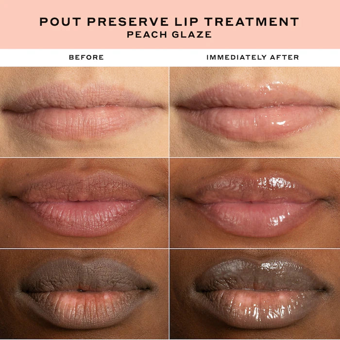 Peach Glaze Plumping Trio with Niacinamide and Vitamin C