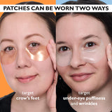 Full-Size Vitamin C & Hyaluronic Acid Eye Patches 2-Piece Gift Set
