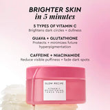 Vitamin C Brightening Korean Guava Toner Pads for Undereye & Cheeks