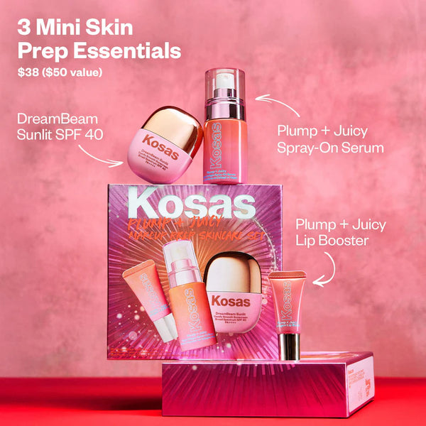 Plump + Juicy Makeup Prep Skincare Set