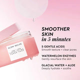 LHA + AHA Korean Watermelon Toner Pads for Hydration and Gentle Exfoliation