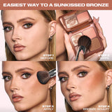 Bronze Filter Bronzer and Contour Palette - Medium