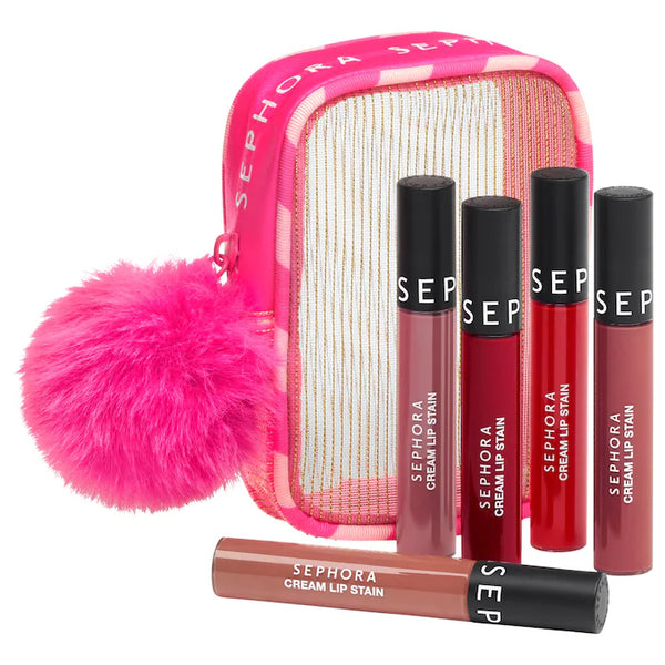 5pc Cream Lip Stain Makeup Gift Set