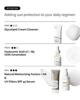 UV Filters SPF 45 Serum Sunscreen PA++++