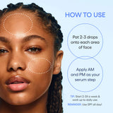 Water Bank Aqua Facial Serum BHA + AHA - Gently Exfoliate, Hydrate & Glow