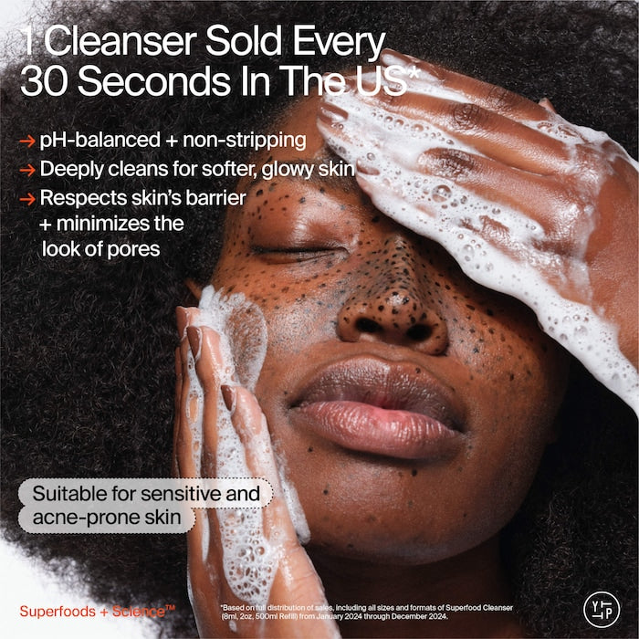 The Headliners Superfood Antioxidant Cleanser Skincare Set