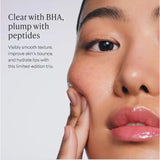 Plump + Glow Skincare Trio with 2% BHA & Peptides for Smoother, Firmer Skin