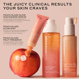 Peach Glaze Plumping Trio with Niacinamide and Vitamin C