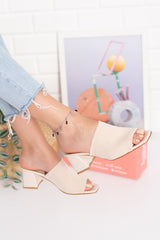 heeled slippers