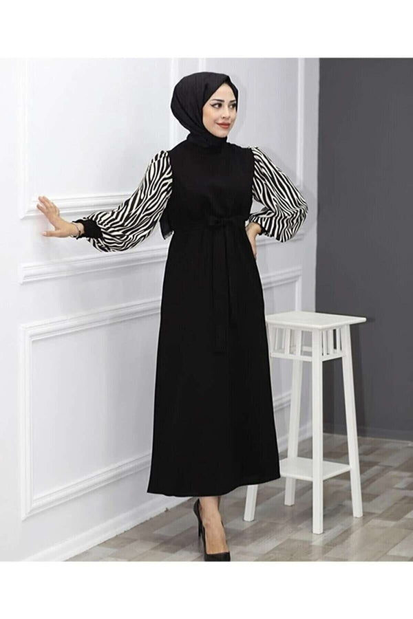 Zebra hijab Dress